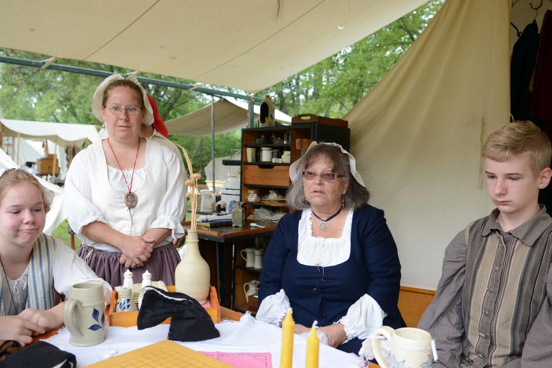 Scenes from the Baraboo River Rendezvous